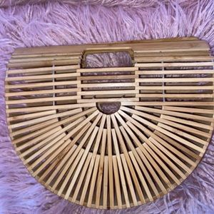 Cult Gaia bamboo bag